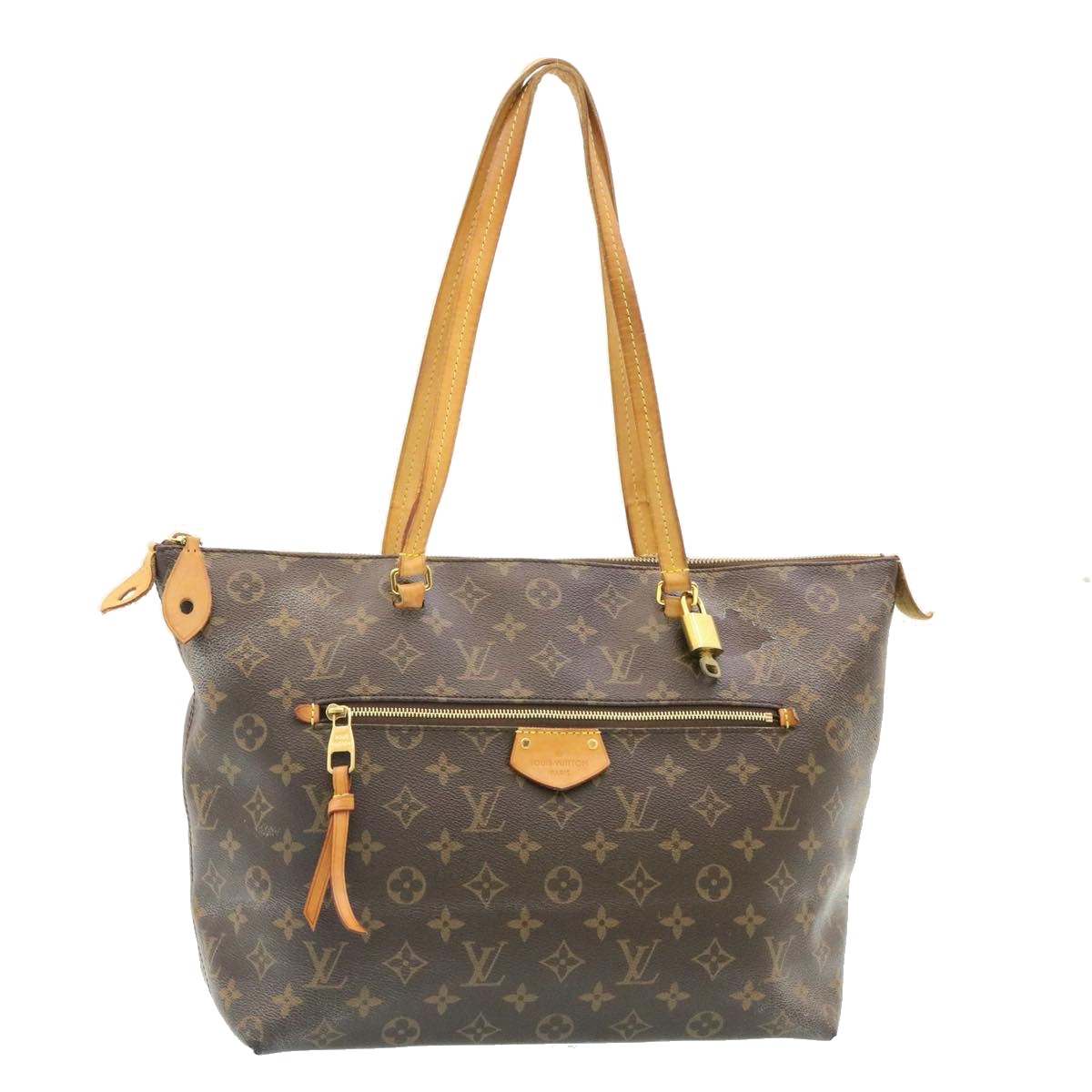 Louis Vuitton Monogram Jena Mm Tote Bag M42267 Lv Auth 34880
